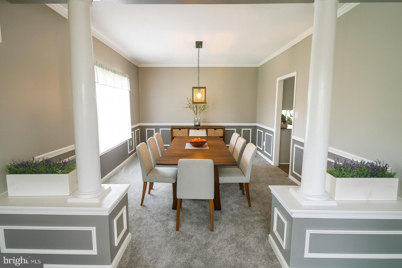 56 Cross Point Drive Owings, MD 20736 - Photo 4 of 54 a view of a dining room with furniture window and outside view