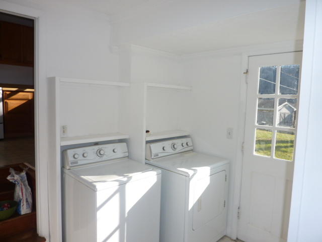 9700 Roanoke Road Elliston, VA 24087 - Photo 16 of 28 a utility room with dryer and washer