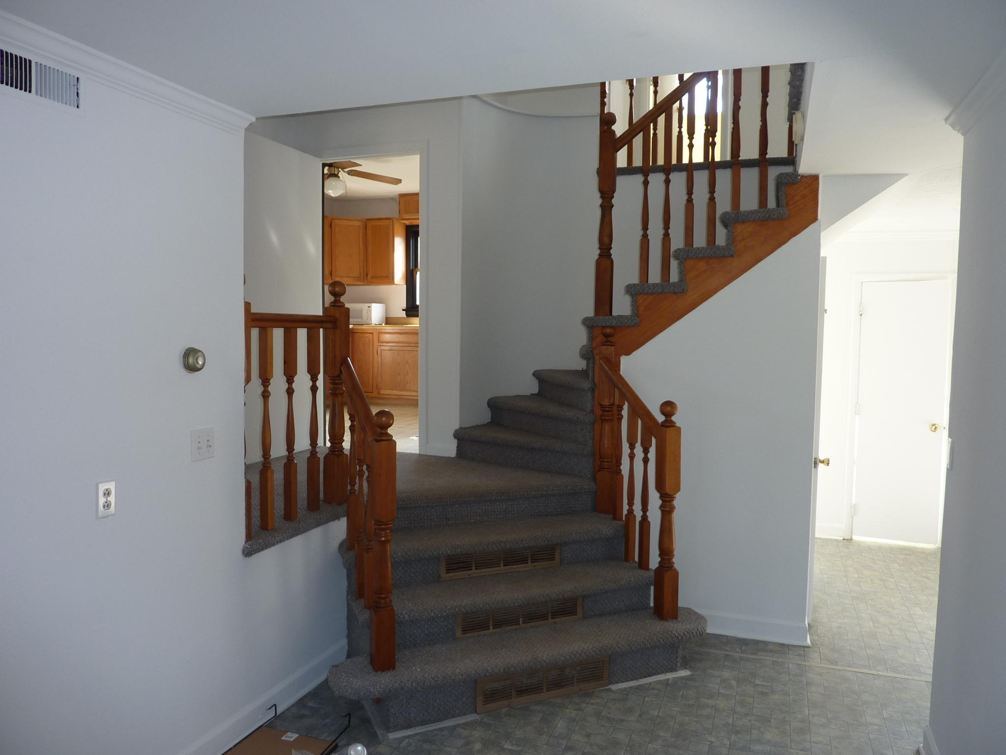 9700 Roanoke Road Elliston, VA 24087 - Photo 3 of 28 a view of entryway and hall with wooden floor