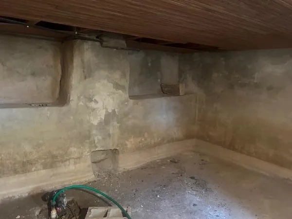 a close view of a shower in a bathroom