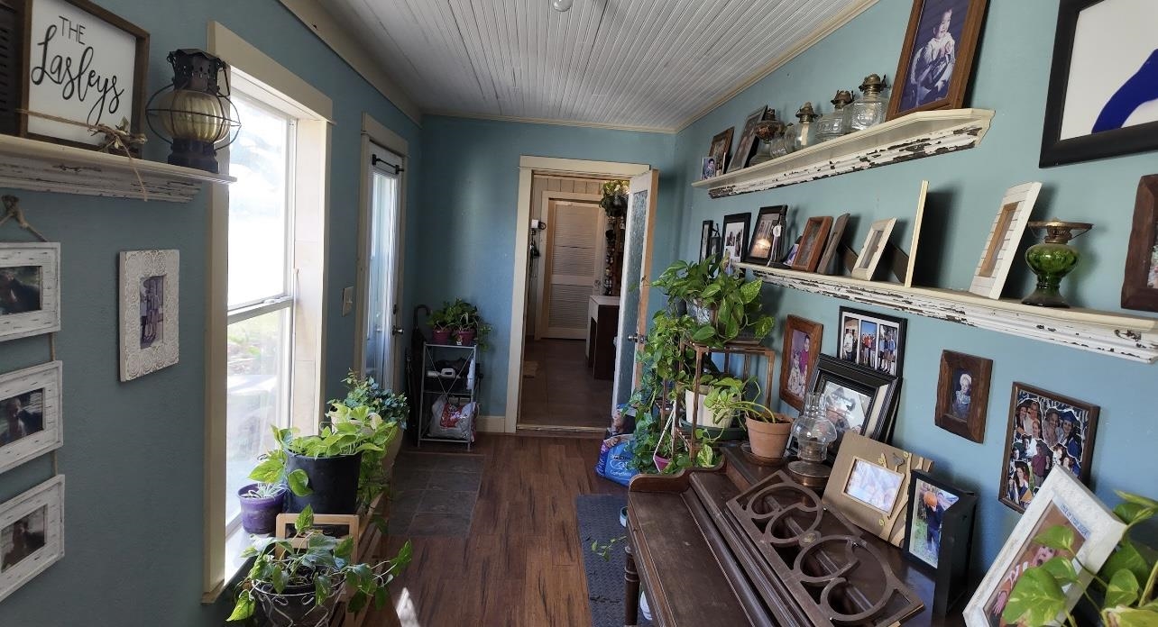 801 Mohawk Cherokee, TX 76832 - Photo 10 of 29 a view of an entryway with wooden floor