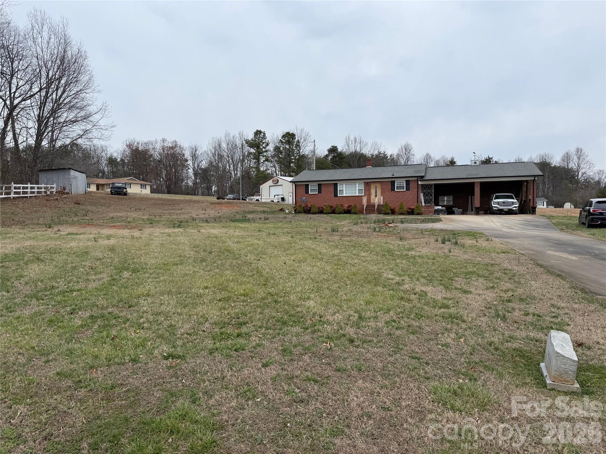 6501 Casar Road Casar, NC 28020 - Photo 20 of 45 a view of a house with a yard