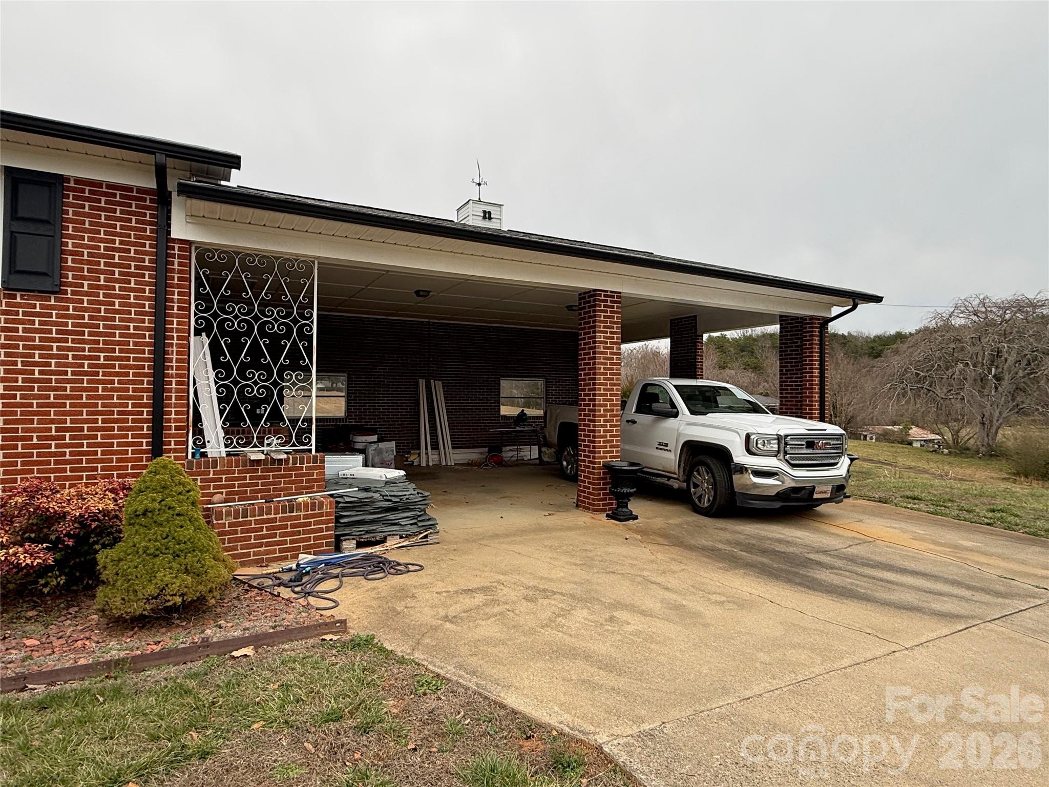 6501 Casar Road Casar, NC 28020 - Photo 45 of 45 a view of car parked in front of house