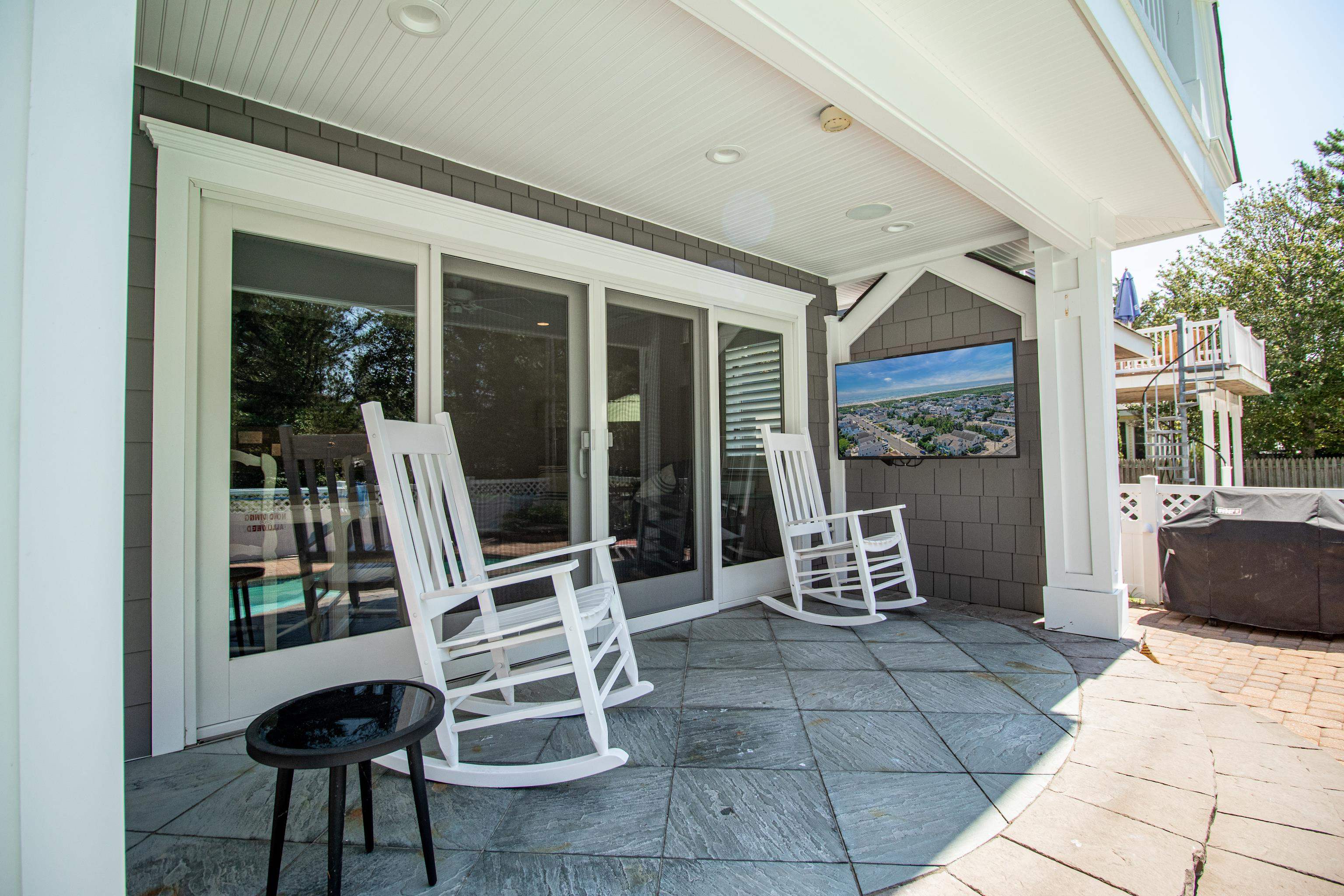 178 37th Street Avalon, NJ 08202 - Photo 26 of 26 a view of two chairs in the balcony