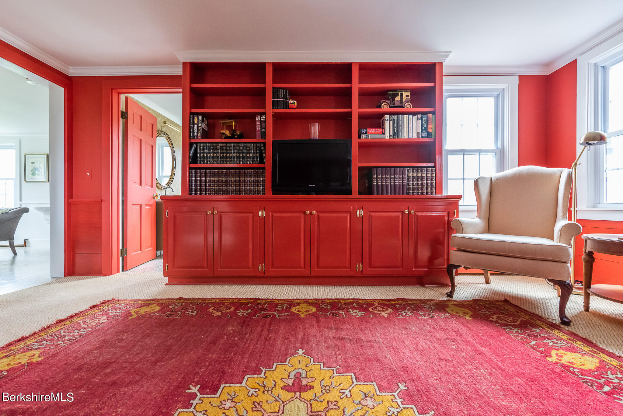 206 Blue Hill Road Great Barrington, MA 01230 - Photo 11 of 27 a view of a livingroom with furniture and window