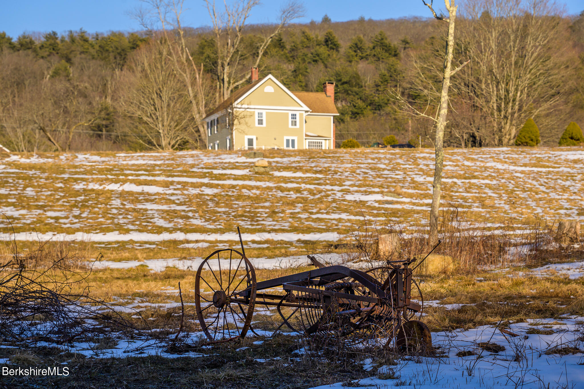 206 Blue Hill Road Great Barrington, MA 01230 - Photo 26 of 27 a view of a swimming pool with a lounge chair
