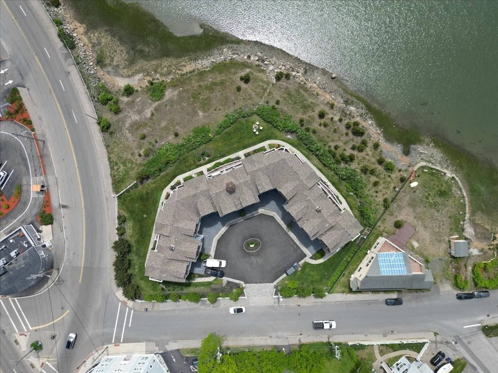 7 Bay Street, Unit 3 Hull, MA 02045 - Photo 35 of 40 an aerial view of a house with a yard