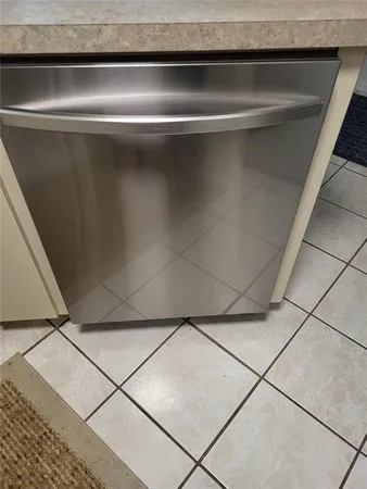 a close view of washer and dryer