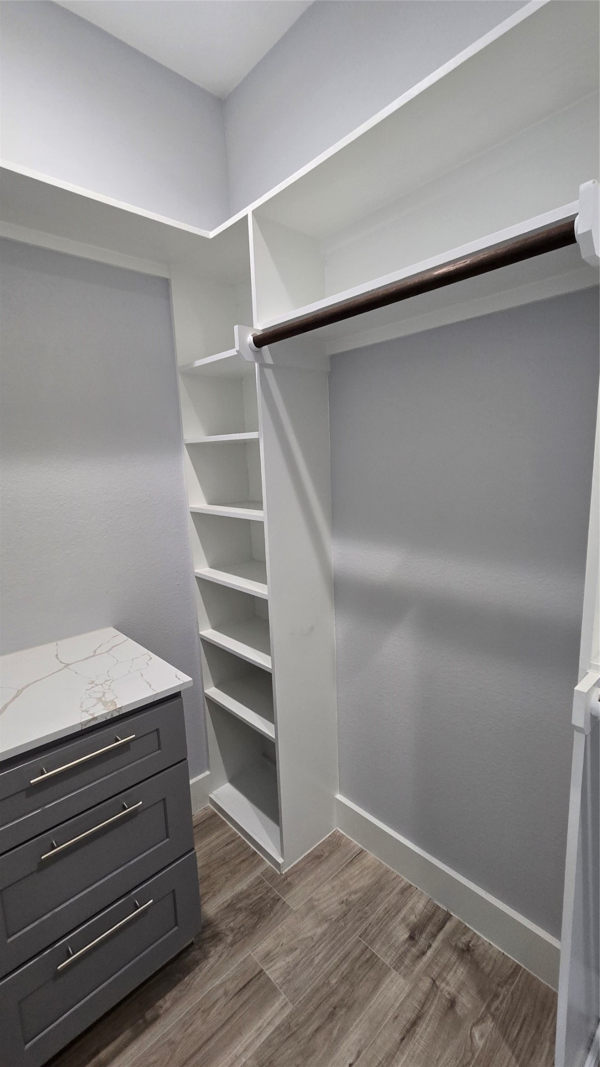 10017 Morocco Road Houston, TX 77041 - Photo 16 of 24 a view of an empty walk in closet