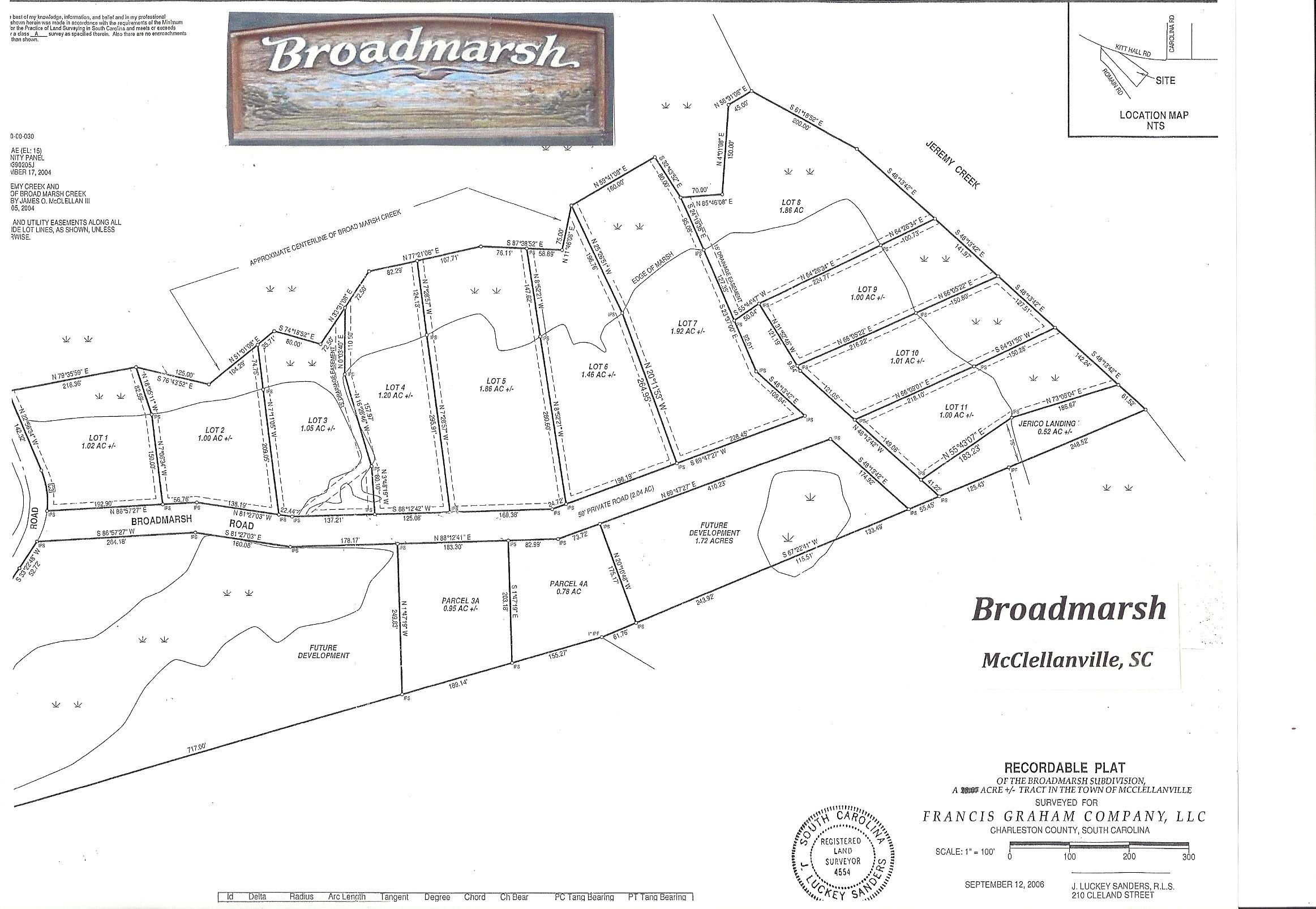 2 Broadmarsh McClellanville, SC 29458 - Photo 5 of 5 Broadmarsh Logo Plat0001