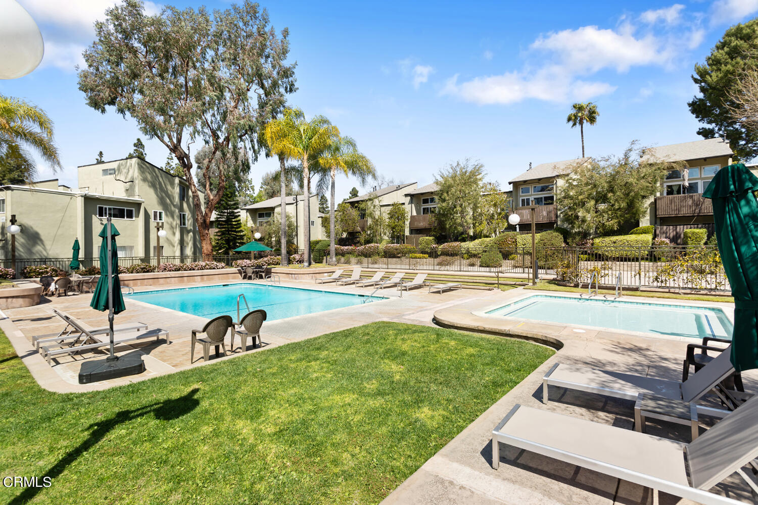 4828 Hollow Corner Road, Unit 293 Culver City, CA 90230 - Photo 20 of 24 a view of a swimming pool with an outdoor seating