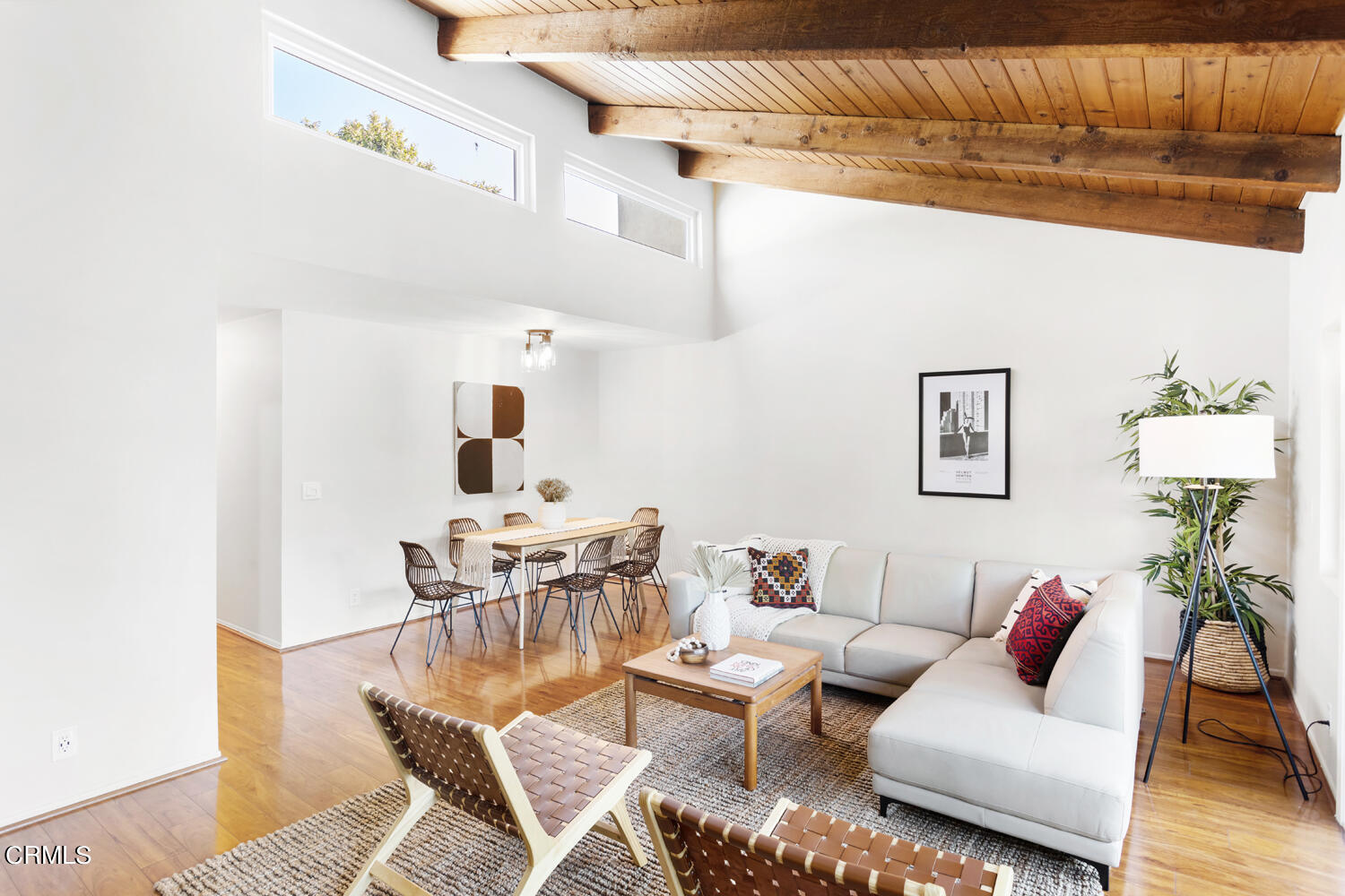 4828 Hollow Corner Road, Unit 293 Culver City, CA 90230 - Photo 4 of 24 a living room with furniture and wooden floor