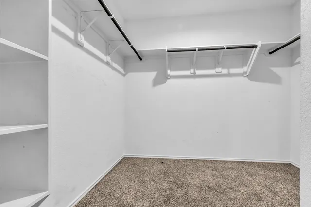 a view of small space with closet