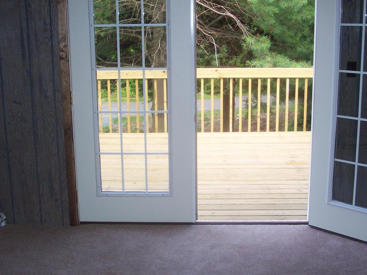 1155 Pine Tree Road Tobyhanna, PA 18466 - Photo 2 of 8 walk out deck in bedroom