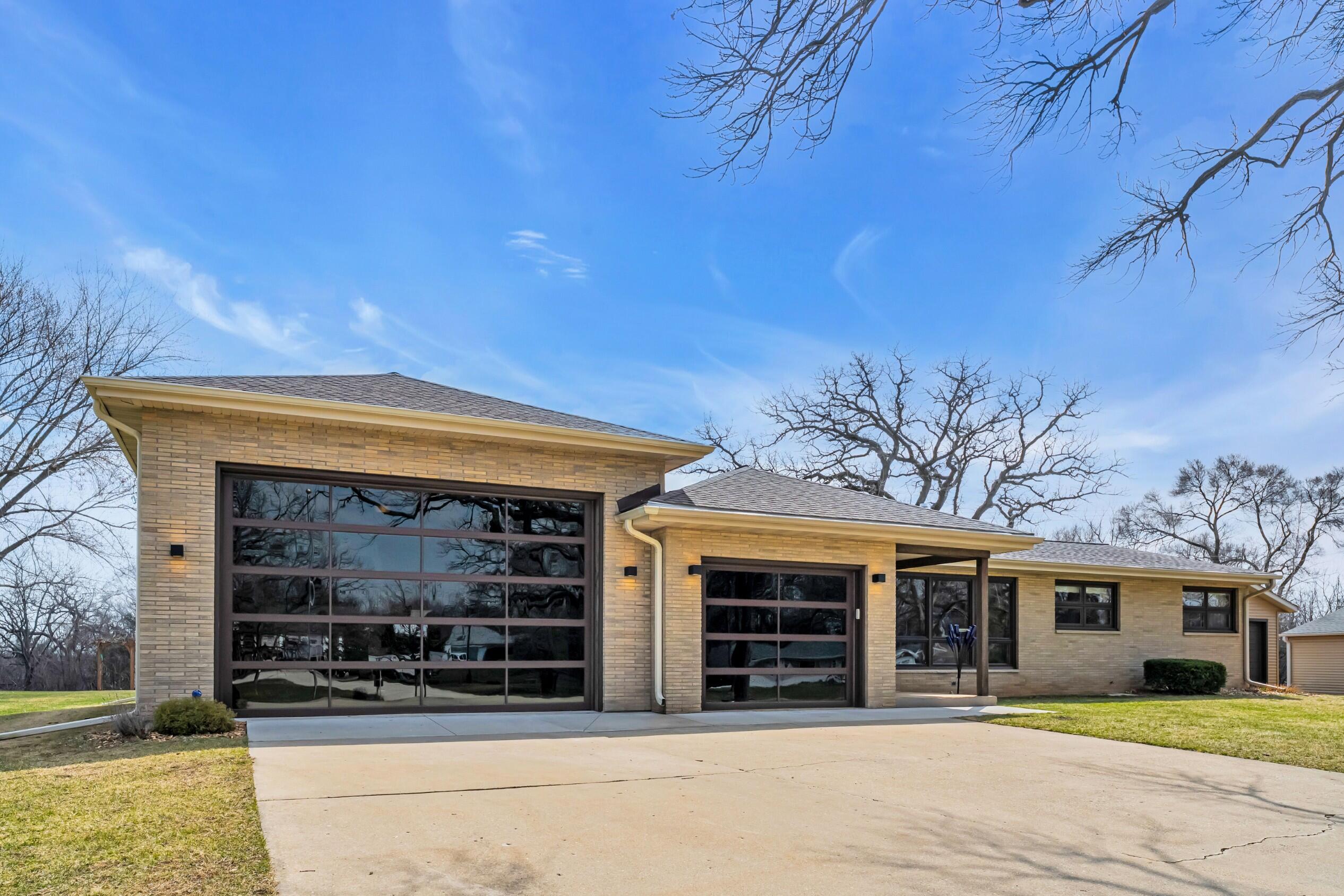 444 North Sherman Street Eagle, WI 53119 - Photo 2 of 67 Front View (10' foot garage door)