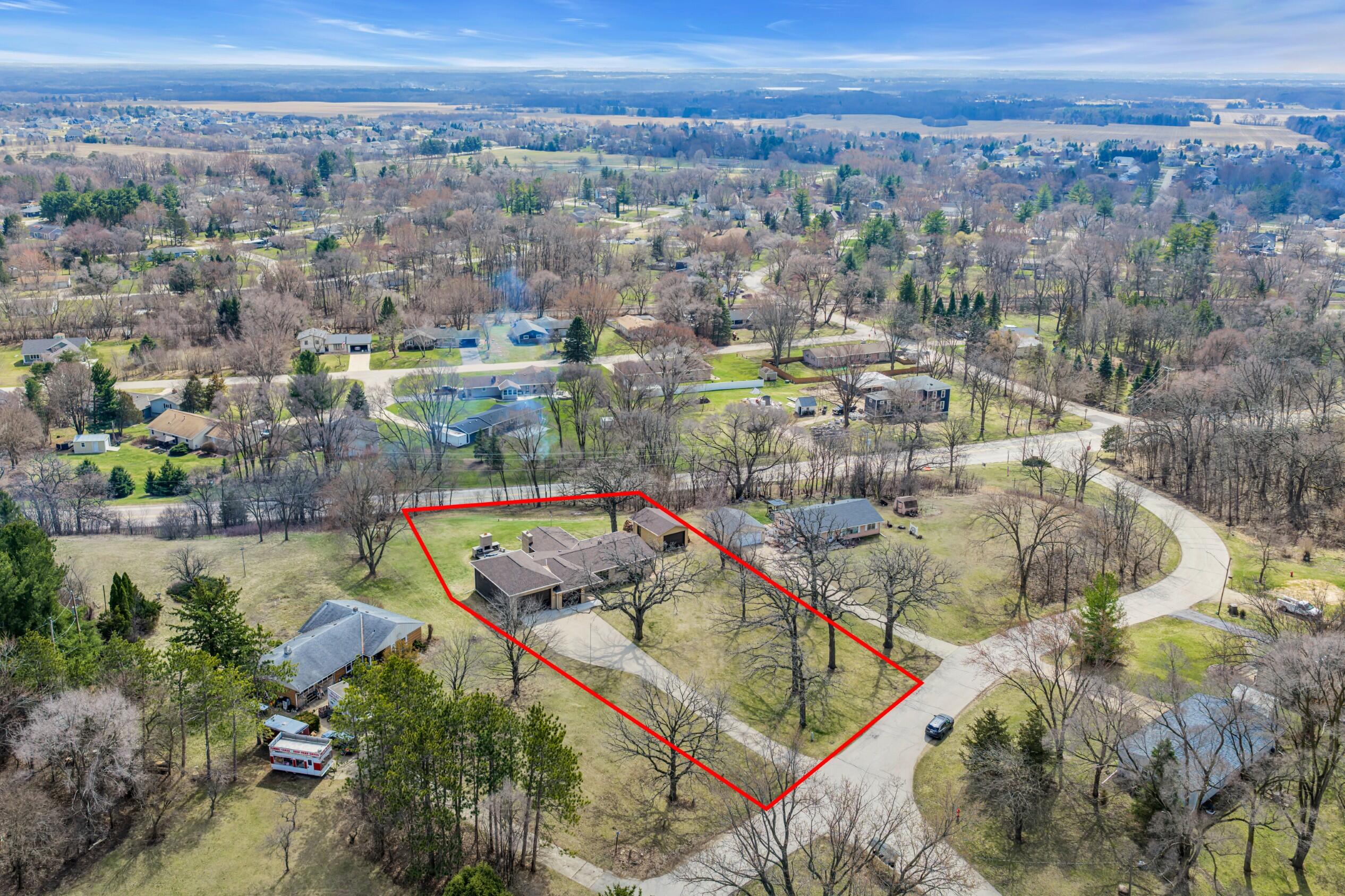 444 North Sherman Street Eagle, WI 53119 - Photo 56 of 67 Ariel View 1
