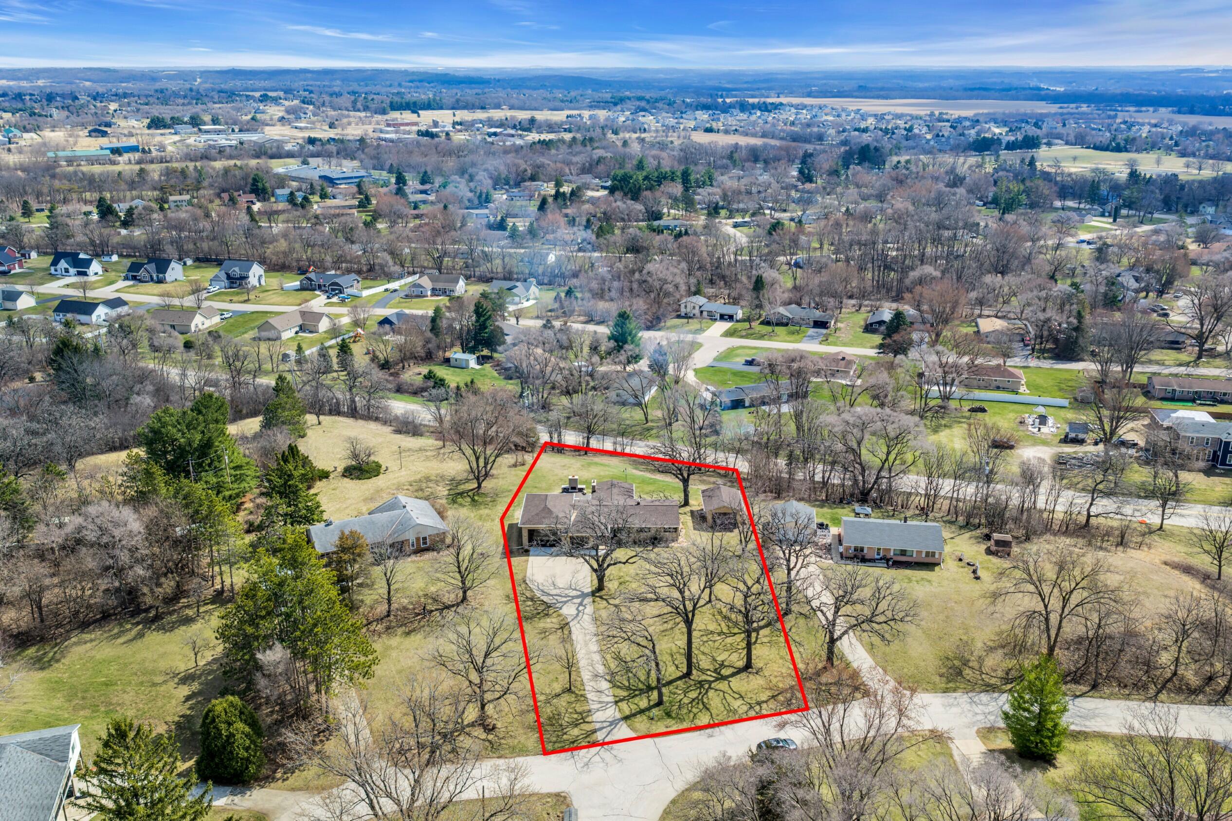 444 North Sherman Street Eagle, WI 53119 - Photo 57 of 67 Ariel View 2