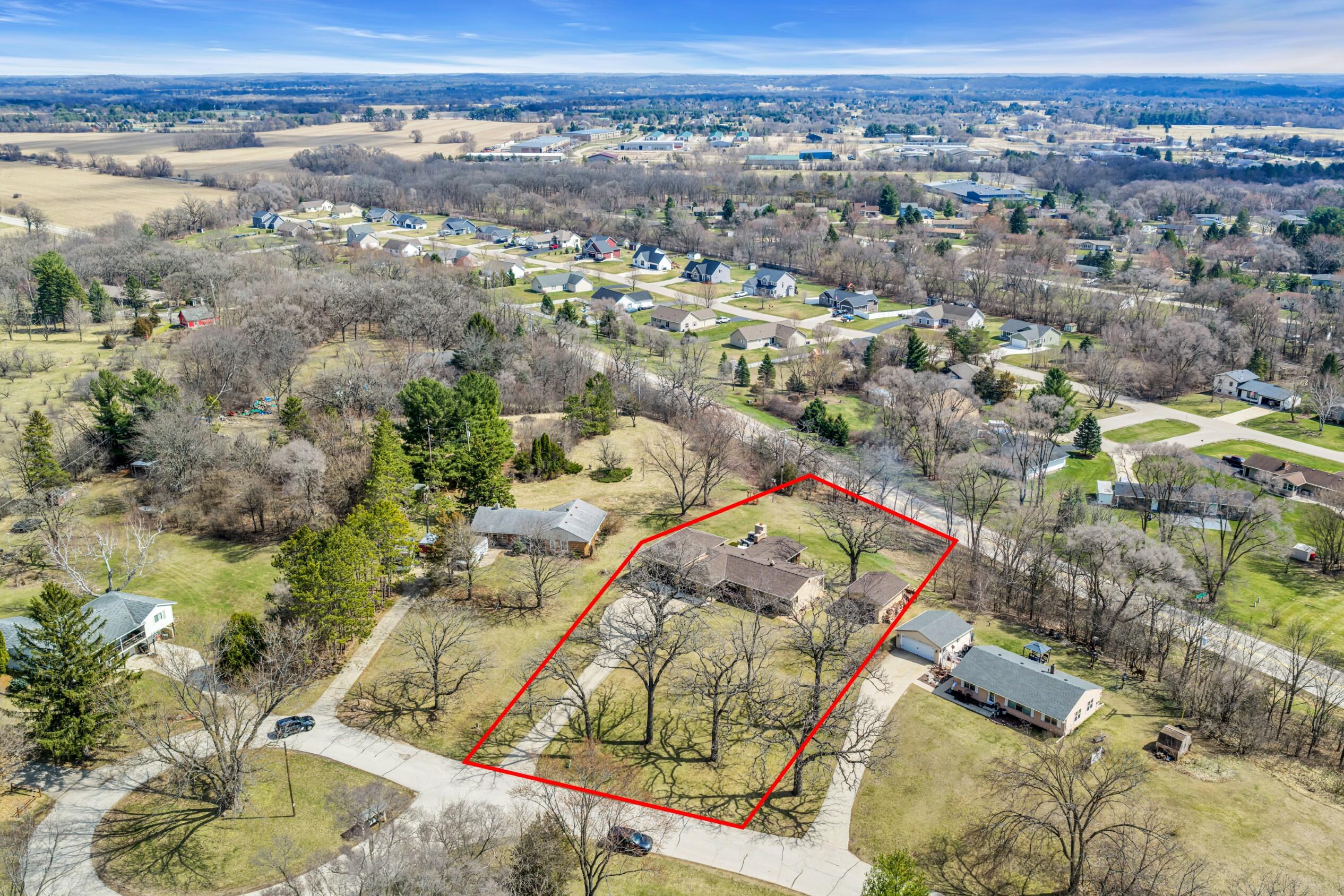 444 North Sherman Street Eagle, WI 53119 - Photo 58 of 67 Ariel View 3