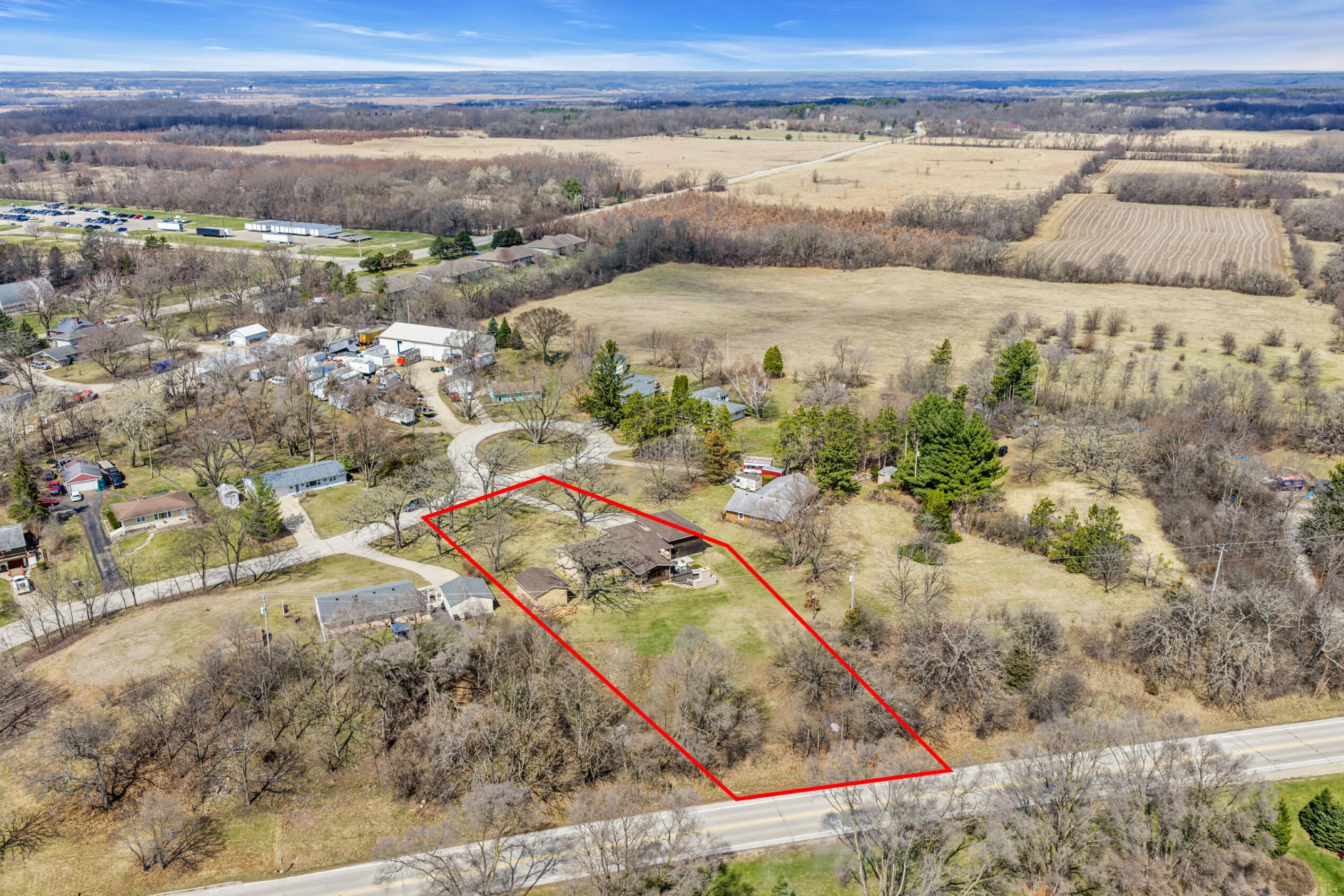 444 North Sherman Street Eagle, WI 53119 - Photo 61 of 67 Ariel View 6