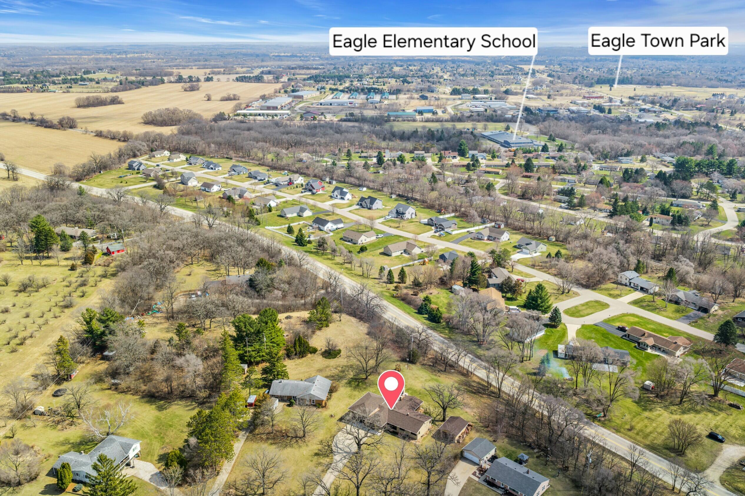 444 North Sherman Street Eagle, WI 53119 - Photo 63 of 67 Ariel View 8
