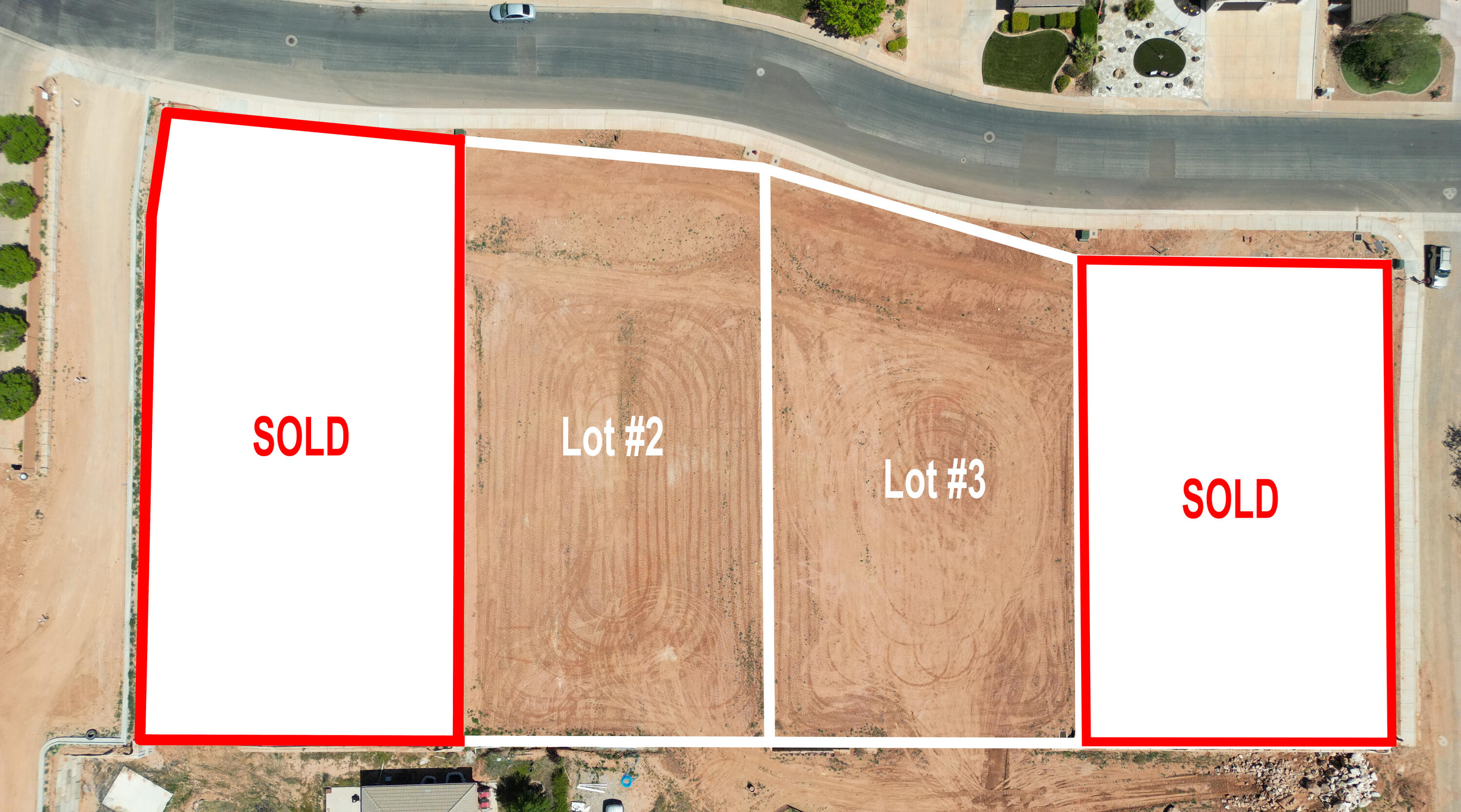 2278 South 2100 East, Unit 3 St. George, UT 84790 - Photo 2 of 6 GVLOTS_DJI_0263_Aerial-Map-1-4SOLD_JUN26