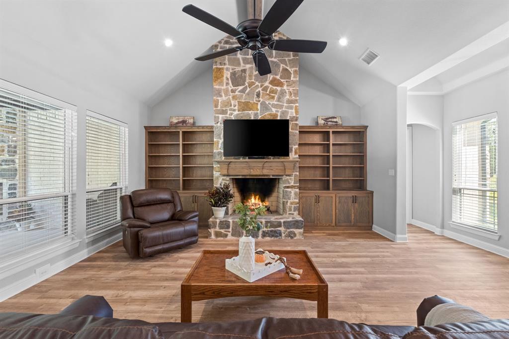 6707 Anchor Quinlan, TX 75474 - Photo 11 of 40 Soaring ceilings, custom bookshelves, and tons of natural light