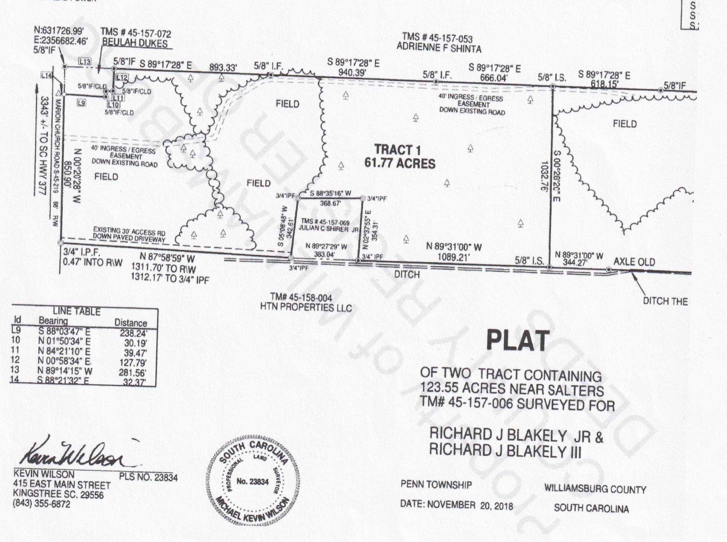 61.77-acres-tbd Marion Church Road Salters, SC 29590 - Photo 16 of 16 Map / location