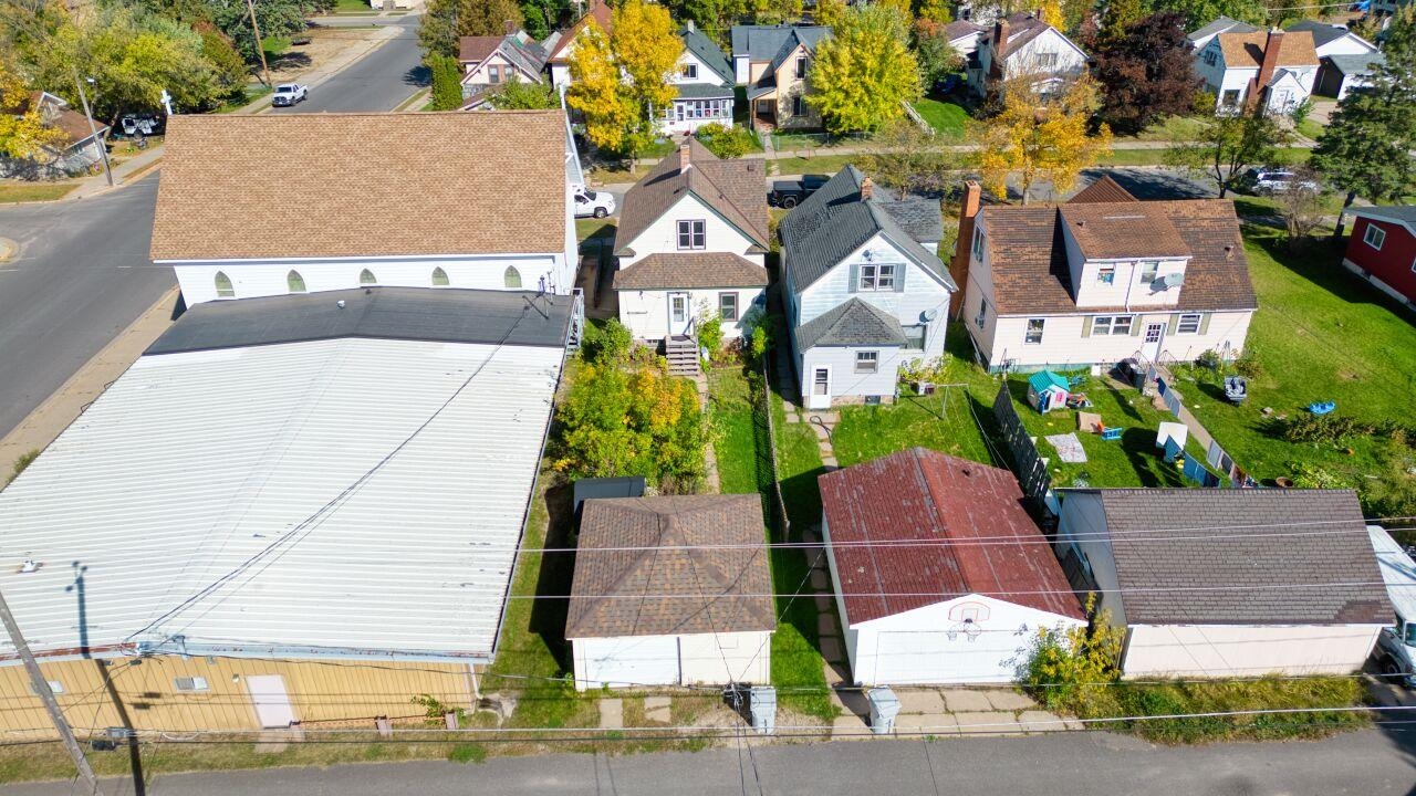 25 3rd Street Southwest Chisholm, MN 55719 - Photo 38 of 44 Aerial perspective of suburban area