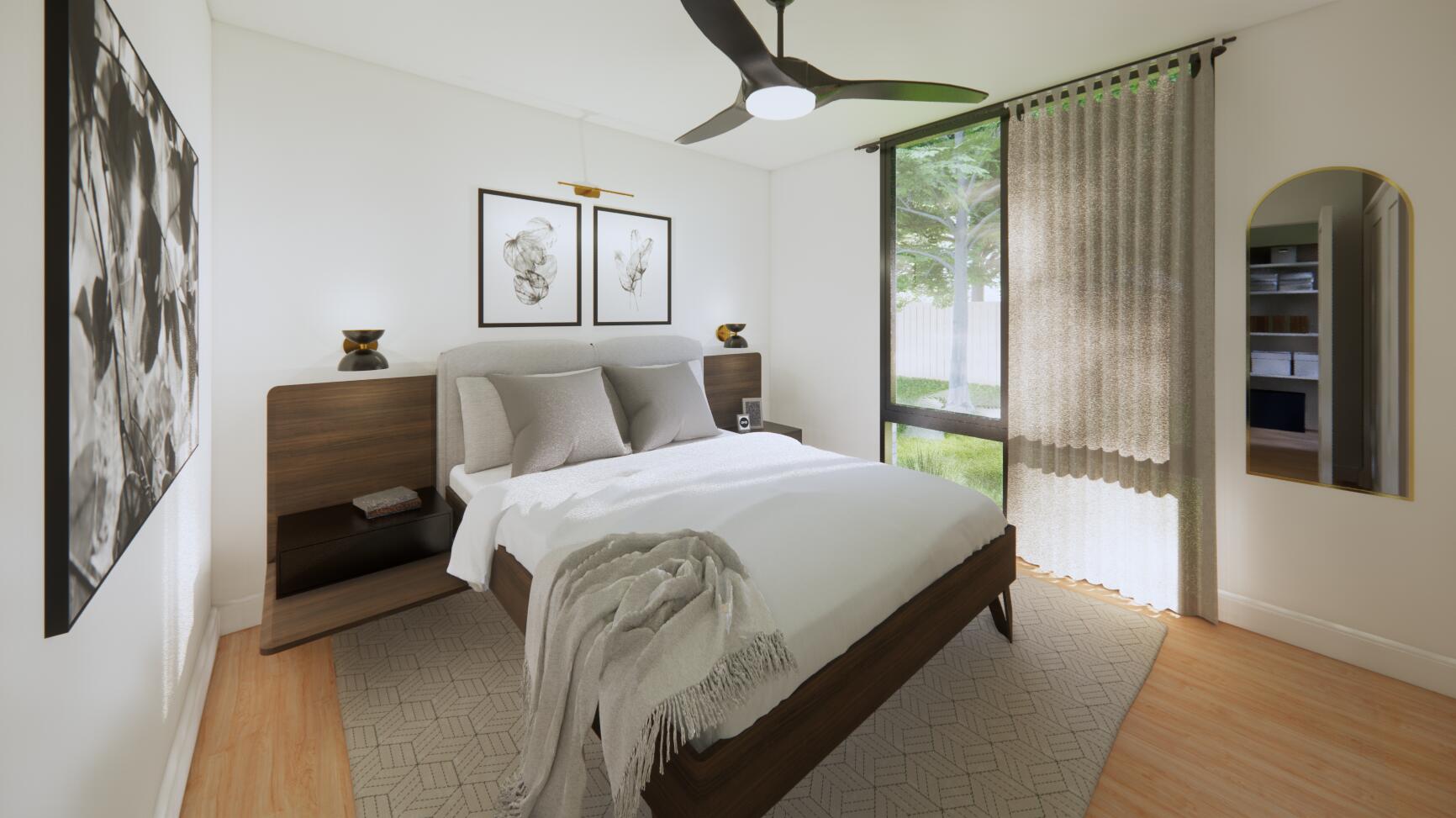 3525 Garner Road, Unit 1 Chattanooga, TN 37406 - Photo 5 of 17 800 SF Main Bedroom