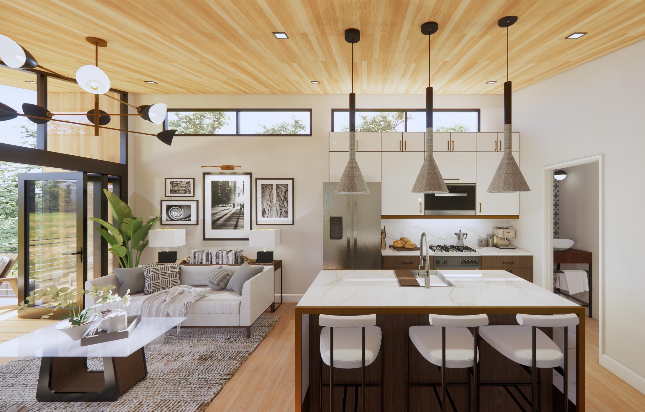 3525 Garner Road, Unit 1 Chattanooga, TN 37406 - Photo 7 of 17 800 SF Kitchen