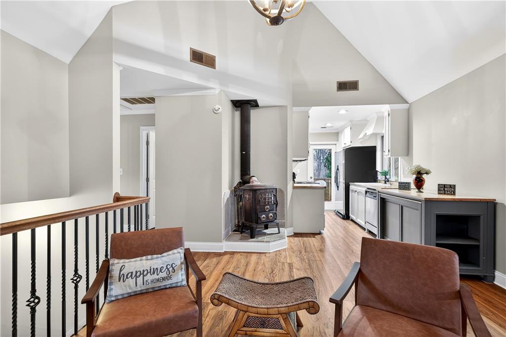 745 Goshen Road Thomaston, GA 30286 - Photo 21 of 41 a living room with furniture and a fireplace