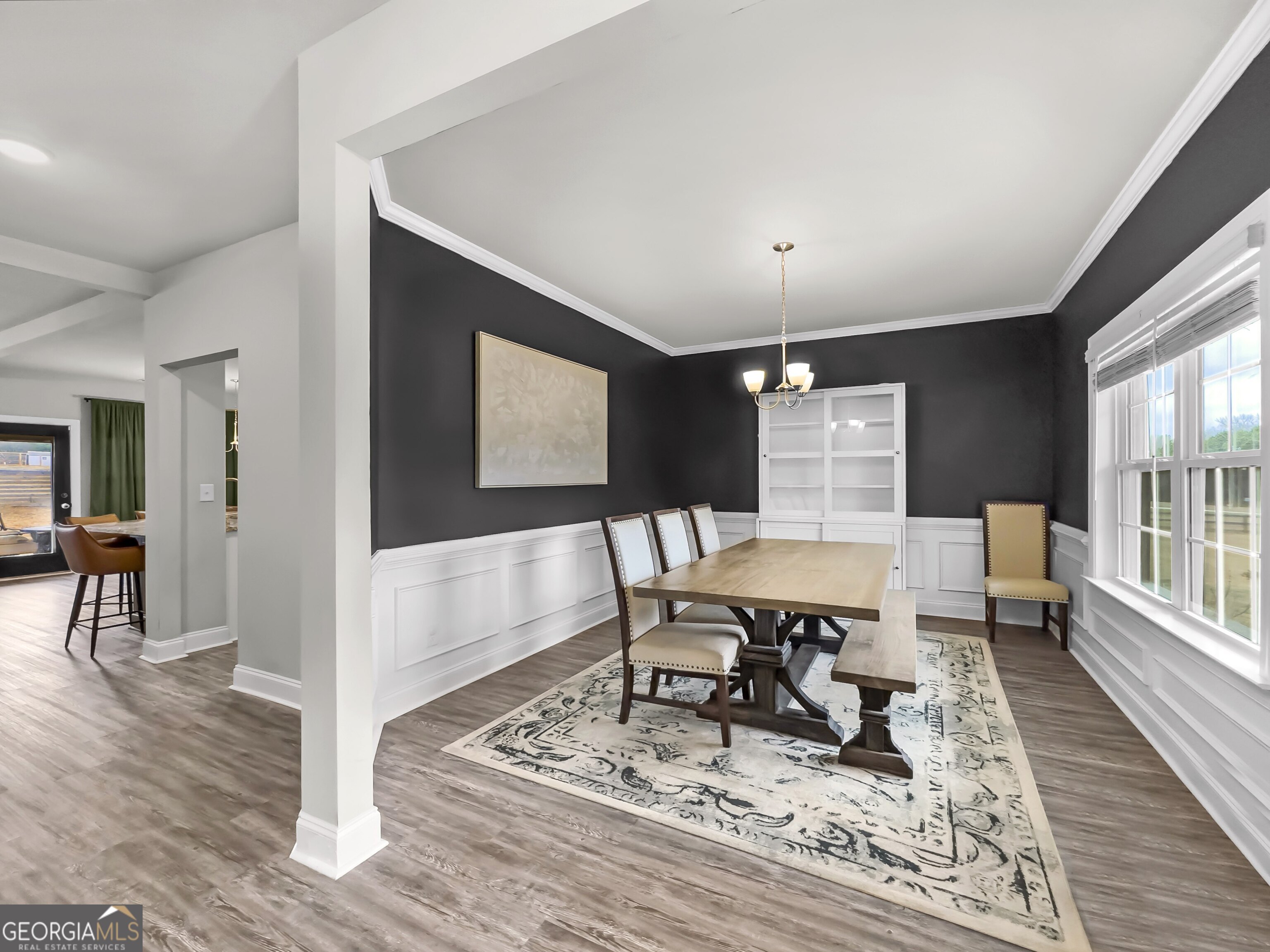 35 Sandy Ridge Road McDonough, GA 30252 - Photo 22 of 63 a view of a dining room with furniture window and wooden floor