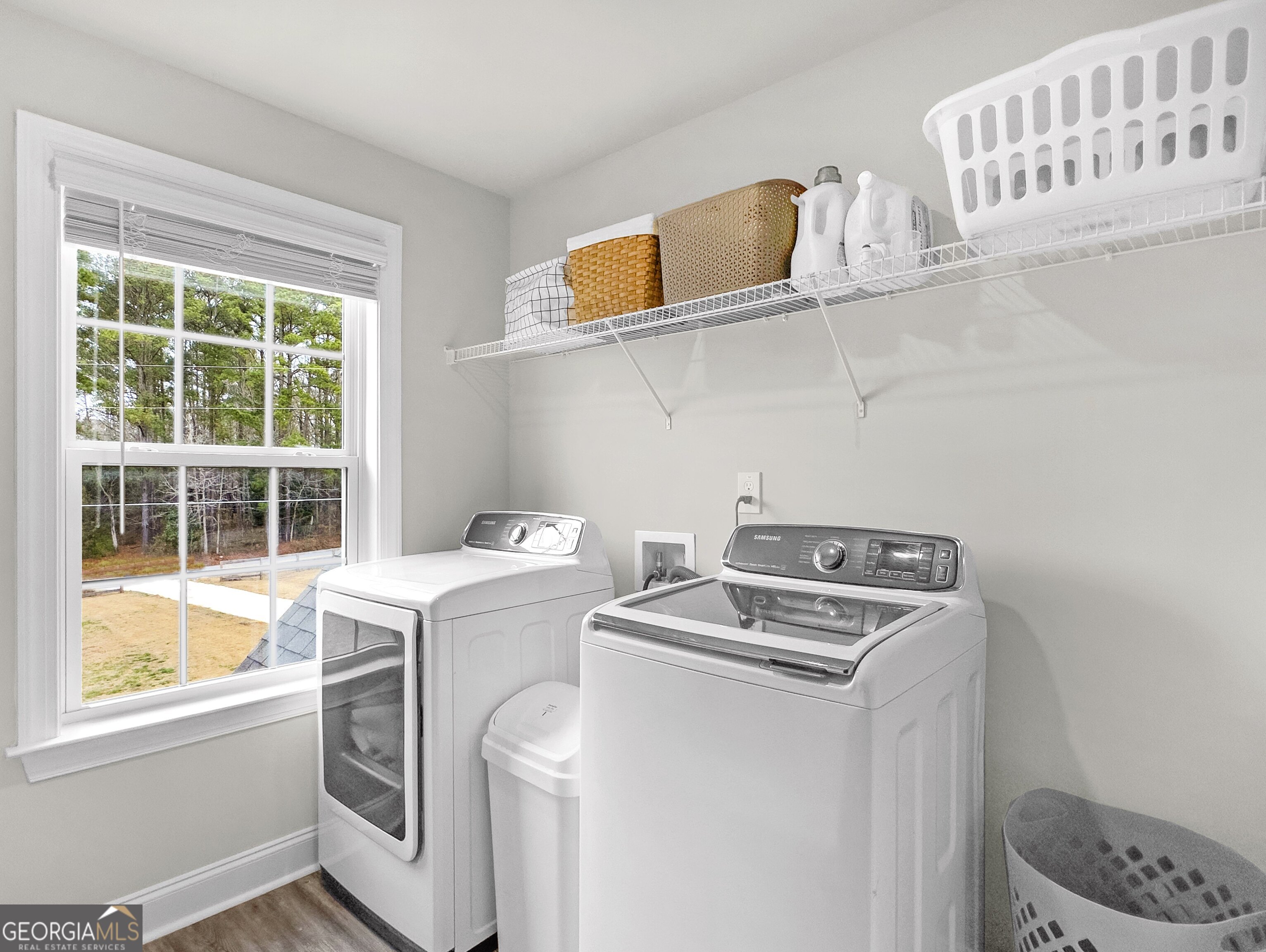 35 Sandy Ridge Road McDonough, GA 30252 - Photo 57 of 63 a utility room with dryer and washer