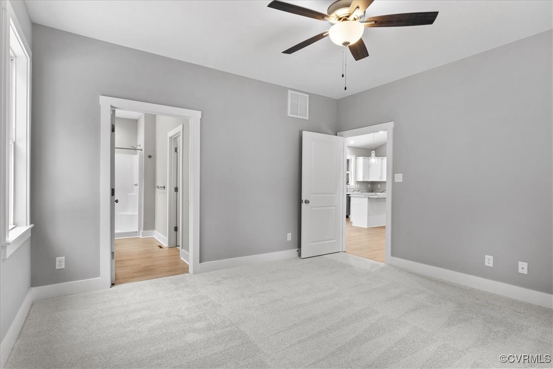 292 Lunenburg County Road Keysville, VA 23947 - Photo 25 of 39 Unfurnished bedroom featuring ceiling fan with not