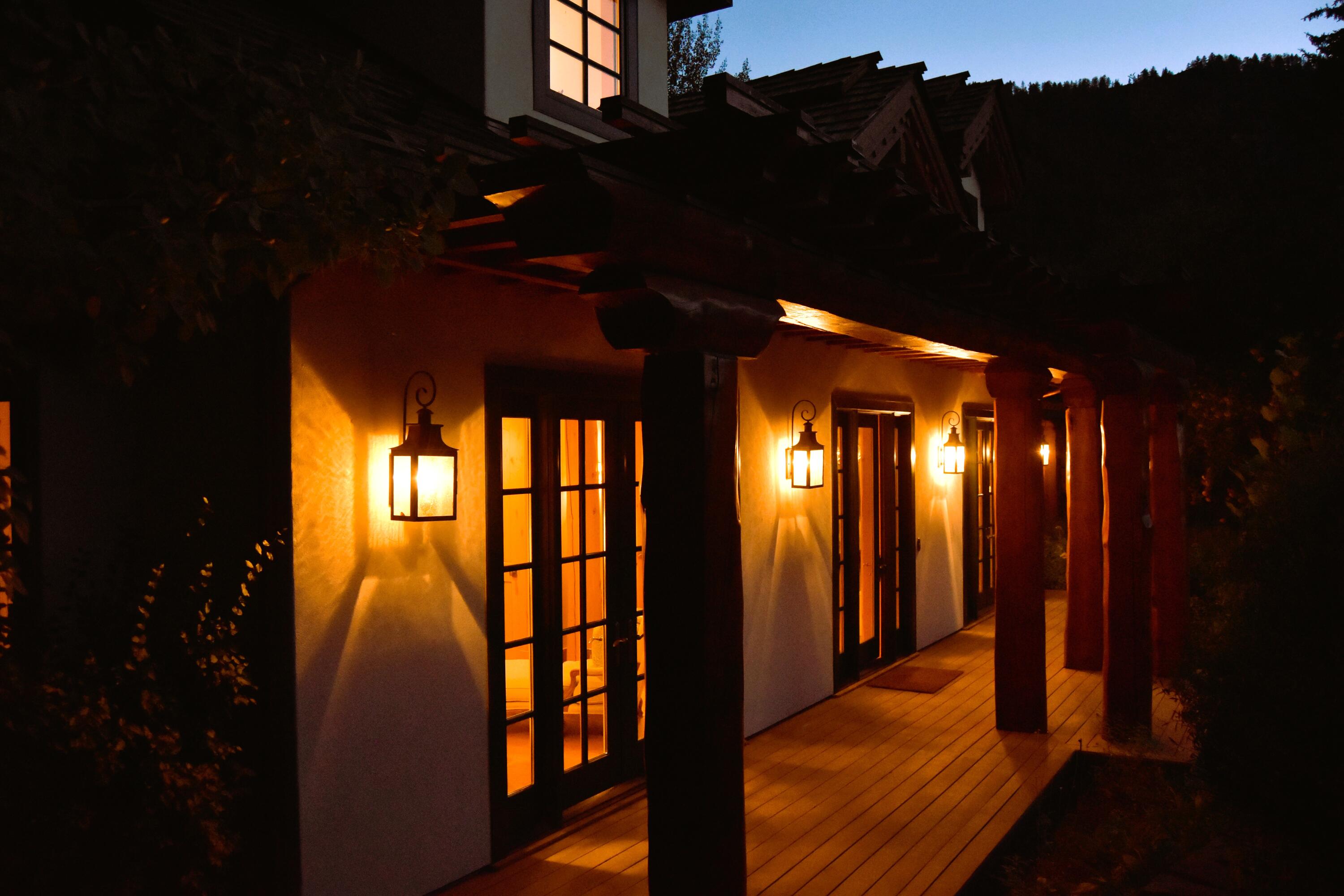 7 Rose Court Sun Valley, ID 83353 - Photo 48 of 50 Twilight Porch 1