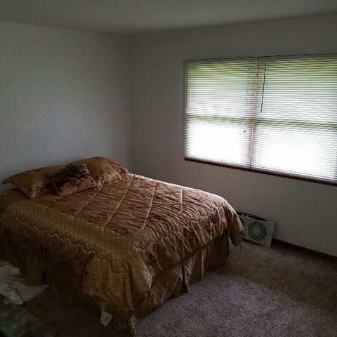 10543 East Flagg Road Rochelle, IL 61068 - Photo 10 of 17 a bed sitting in a bedroom next to a window