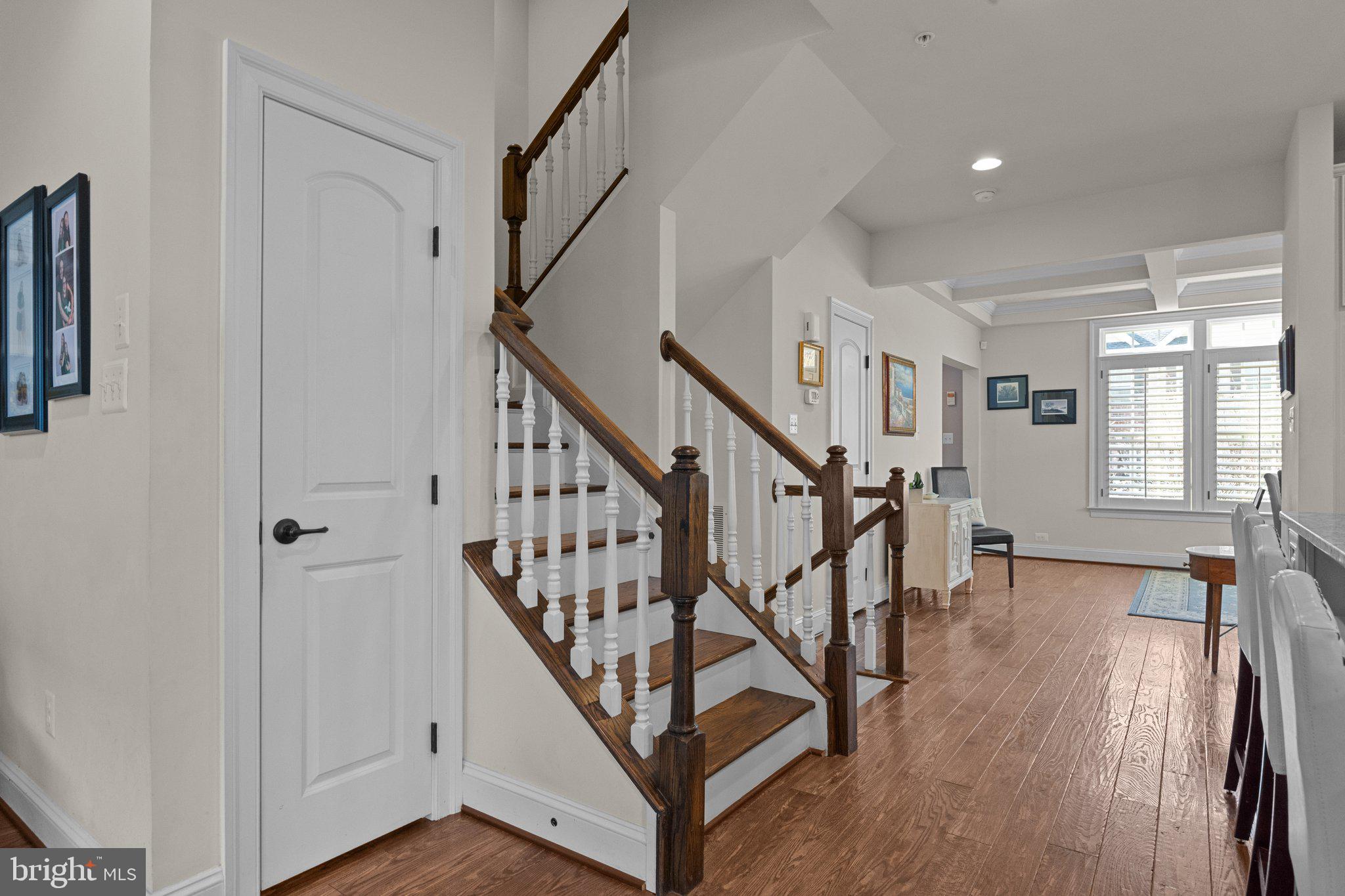 3842 Jacob Stout Road Doylestown, PA 18902 - Photo 17 of 68 a view of entryway with wooden floor and stairs