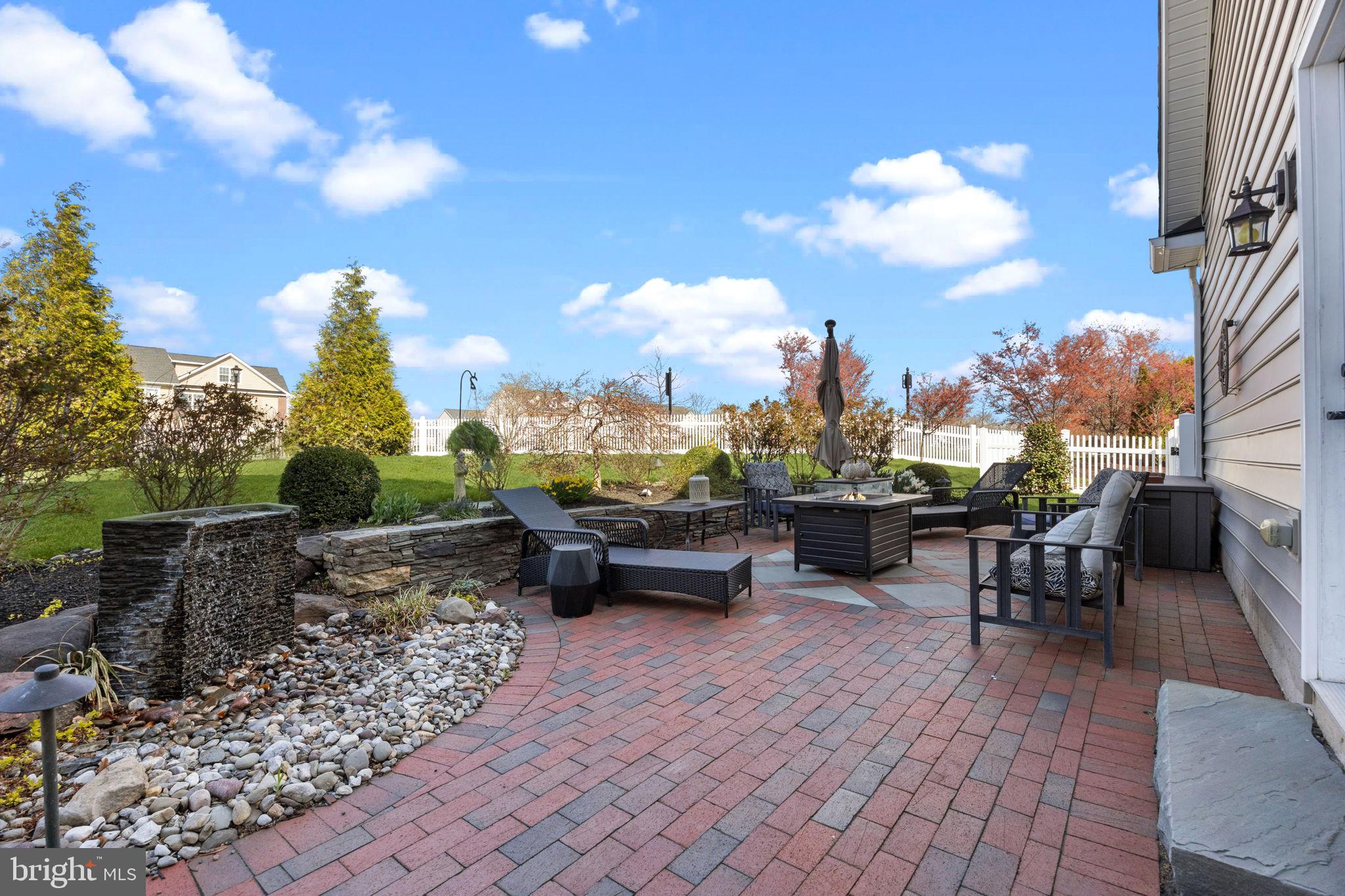 3842 Jacob Stout Road Doylestown, PA 18902 - Photo 39 of 68 a view of a terrace with sitting area
