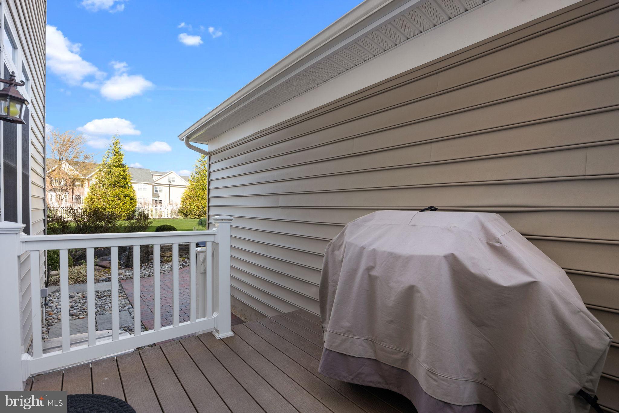 3842 Jacob Stout Road Doylestown, PA 18902 - Photo 45 of 68 a view of a wooden balcony