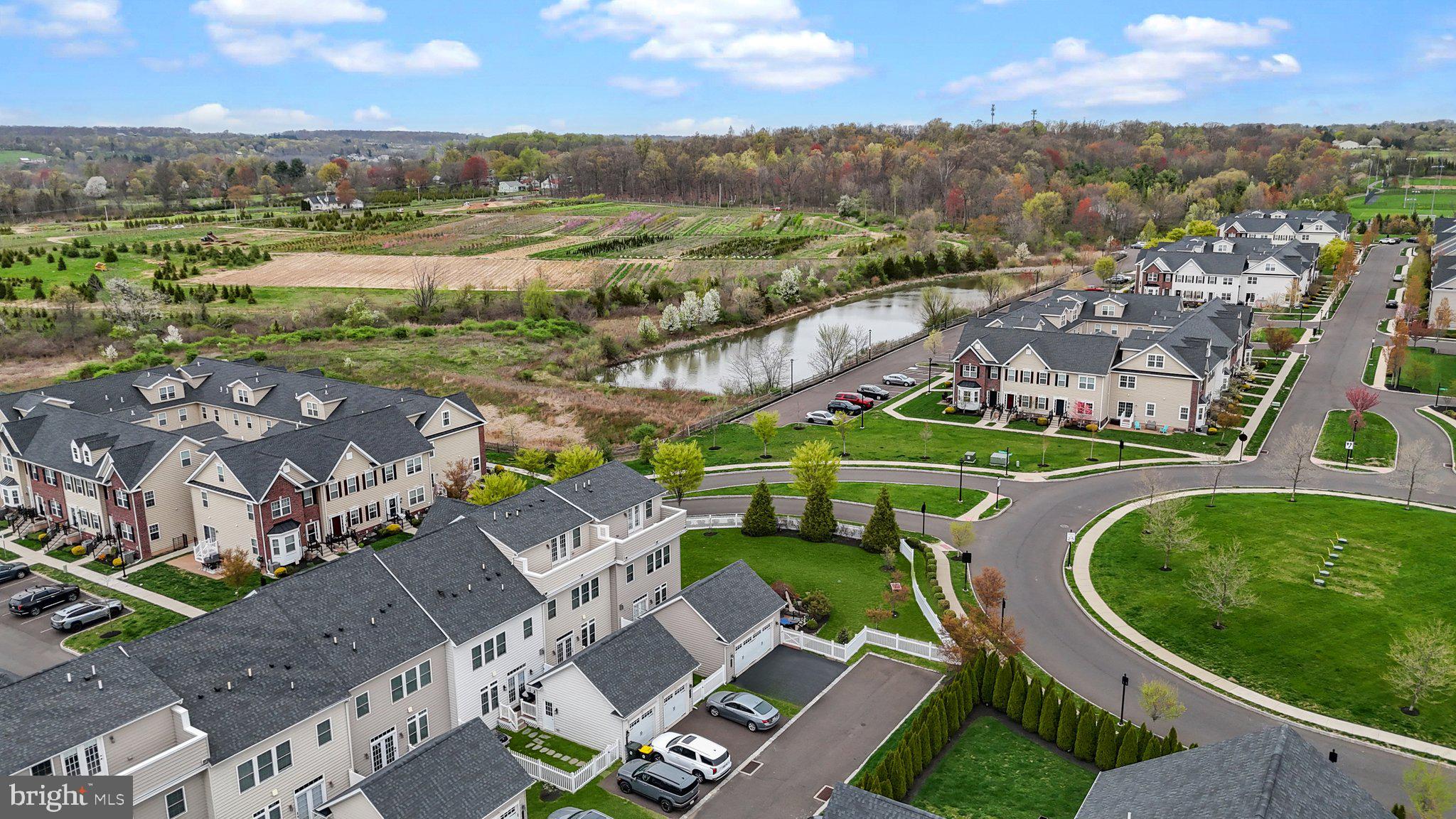 3842 Jacob Stout Road Doylestown, PA 18902 - Photo 58 of 68 an aerial view of multiple houses with yard