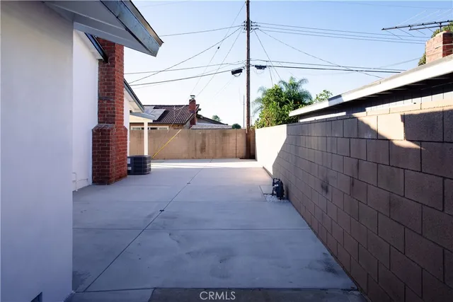 a view of a house with a street