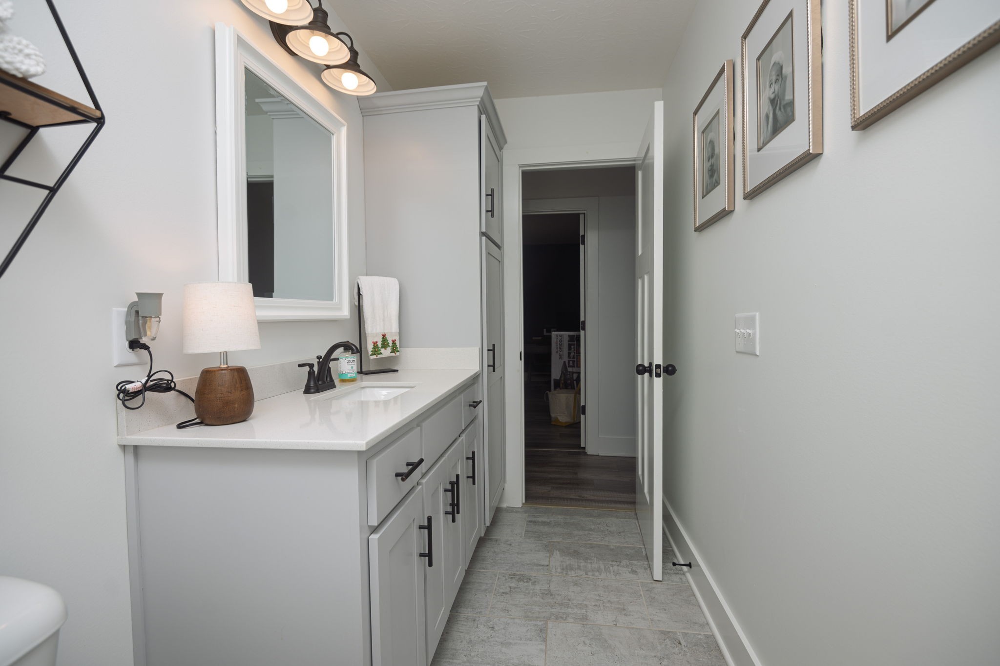 720 Armstrong Road Castalian Springs, TN 37031 - Photo 36 of 45 a bathroom with a sink and a mirror