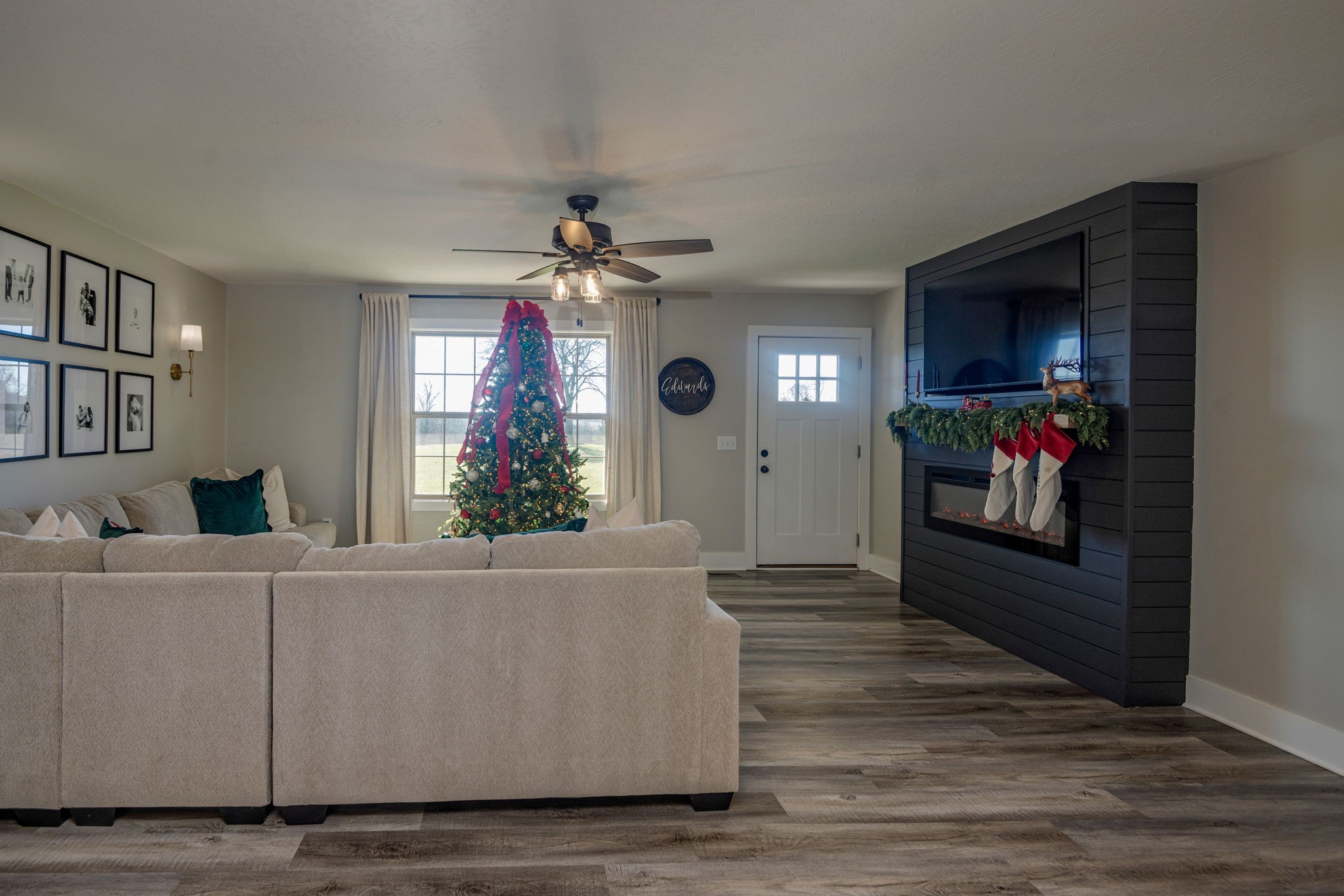 720 Armstrong Road Castalian Springs, TN 37031 - Photo 8 of 45 a living room with furniture and a flat screen tv