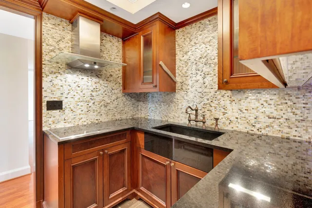 a view of outdoor space and deck