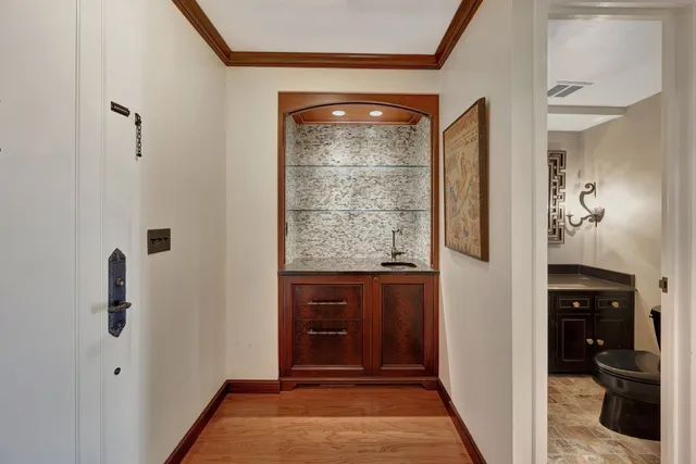 a view of walk in closet