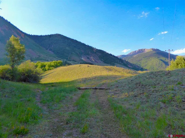 a view of an outdoor space and a yard
