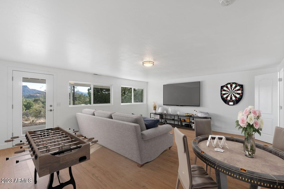1867 Ridgecrest Drive Prescott, AZ 86305 - Photo 24 of 47 Staged Downstairs Living Room