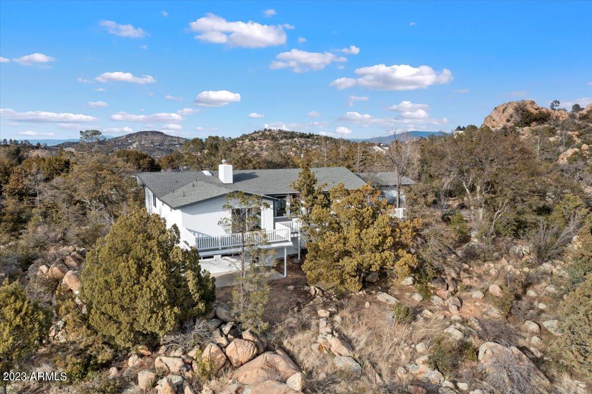 1867 Ridgecrest Drive Prescott, AZ 86305 - Photo 43 of 47 Aerial views & back deck