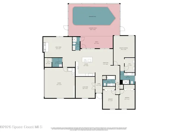 $425,000 | 2555 Kumquat Street Northeast, Palm Bay, FL 32905
