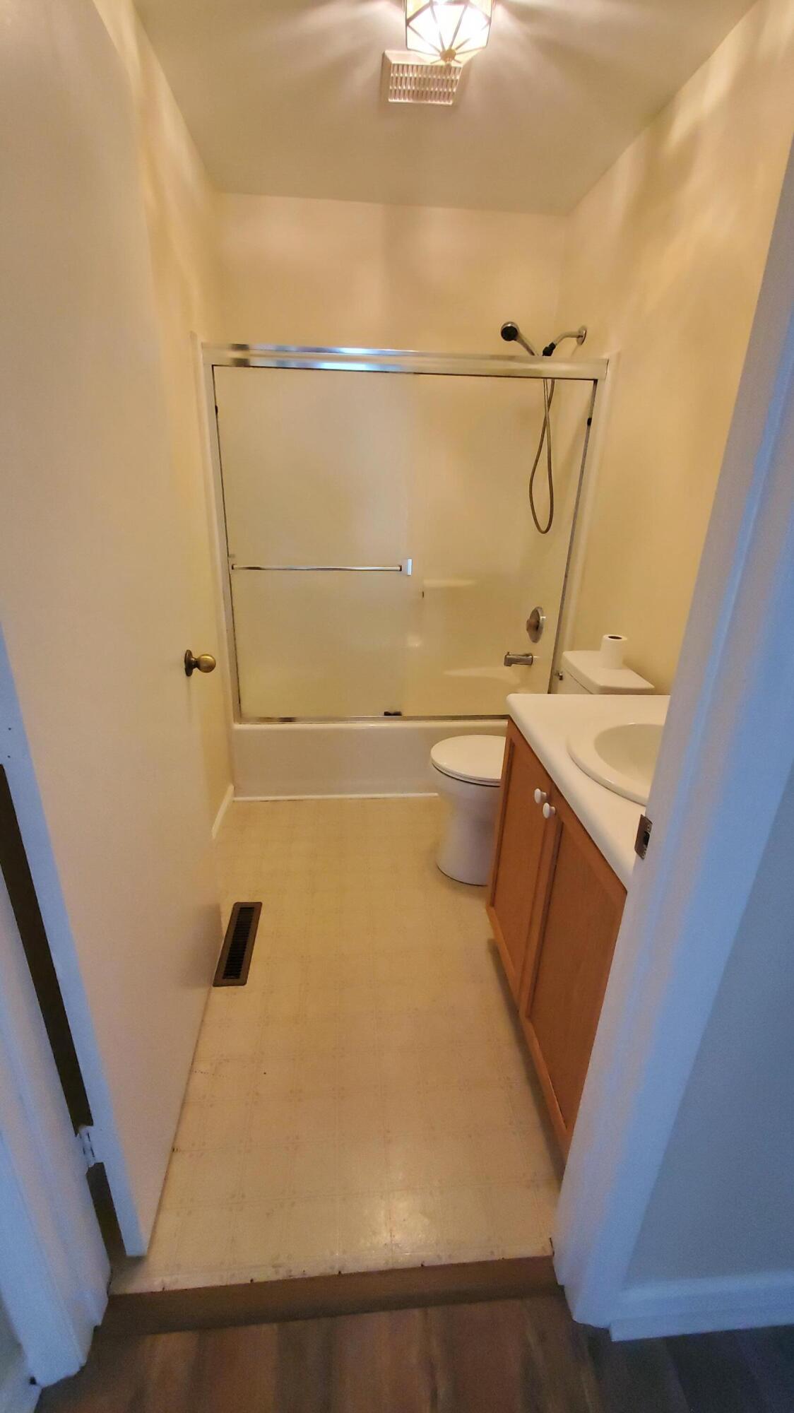 80 Honeywood Road Rocky Mount, VA 24151 - Photo 12 of 18 a bathroom with a sink a toilet and shower